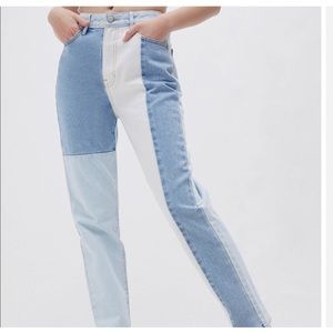PacSun Two Toned Straight Jeans